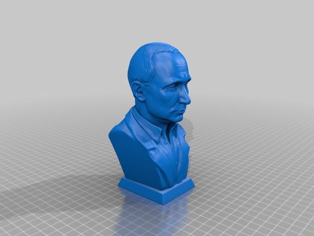Vladimir Putin Bust No Tie
