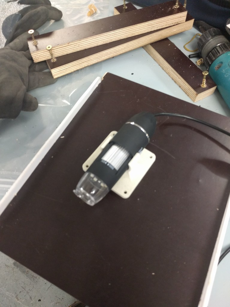 USB Microscope Panel Camera Mount