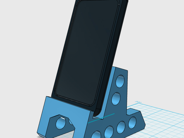 universal phone stand - fits phones with case