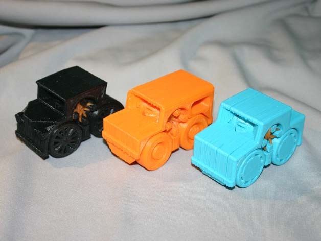 Rubber Band Powered Car Collection