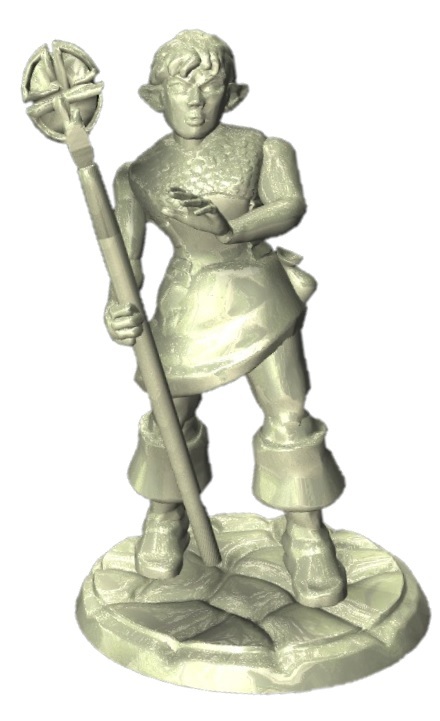 Female Elf Cleric figure