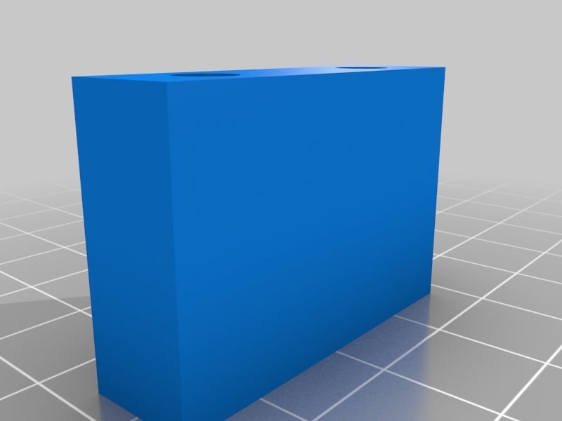 X5S Bed Lowering Blocks - simpler, stronger, easier to print. 