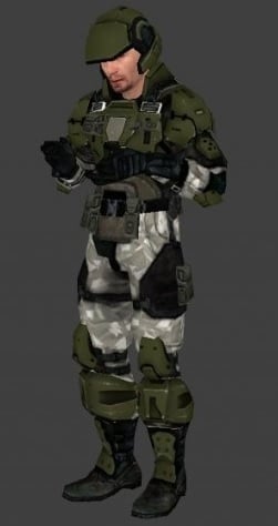 Halo 3 ODST Marine Armour