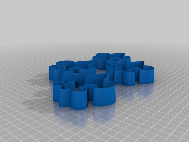 Scout cookie cutter array