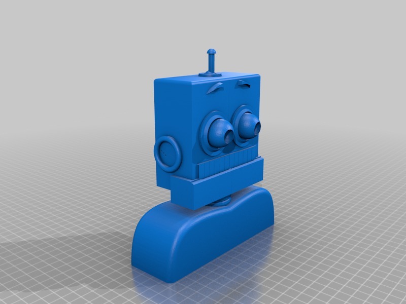 Robot character - Maker Hacks robot mascot