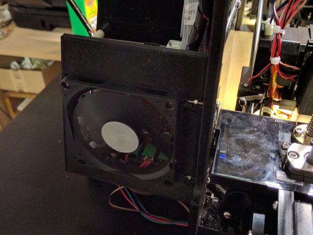 Anet A6/A8 Board Cover with 80mm Fan