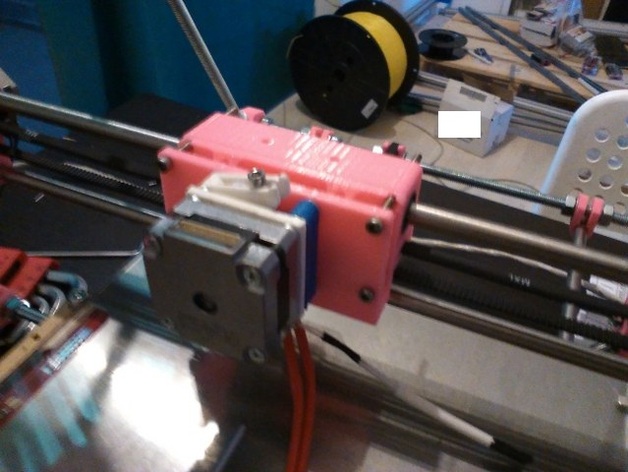FlexStruder adapter 4 Mendel Reprap 3D Printer