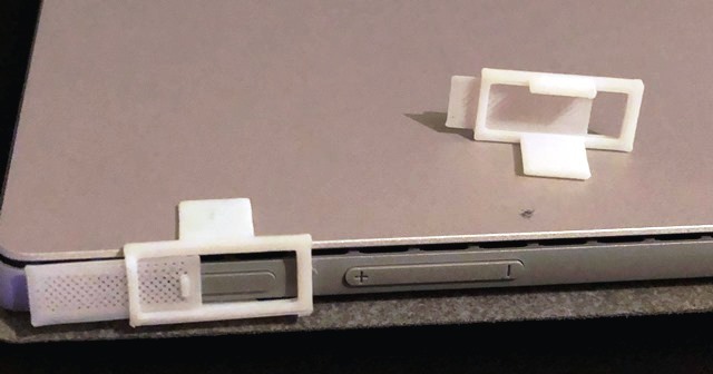 Surface Pro 6 Power Button Protection with sliding cover
