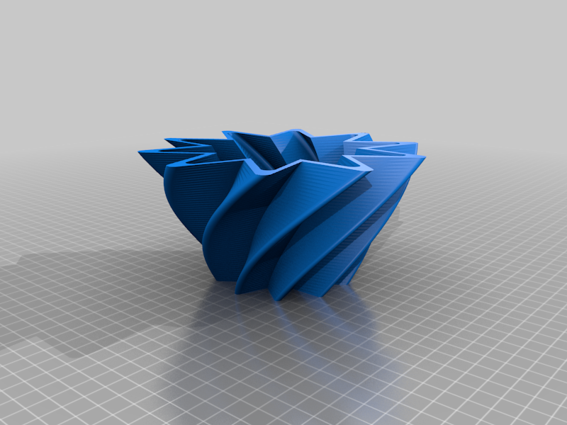Twisted planter