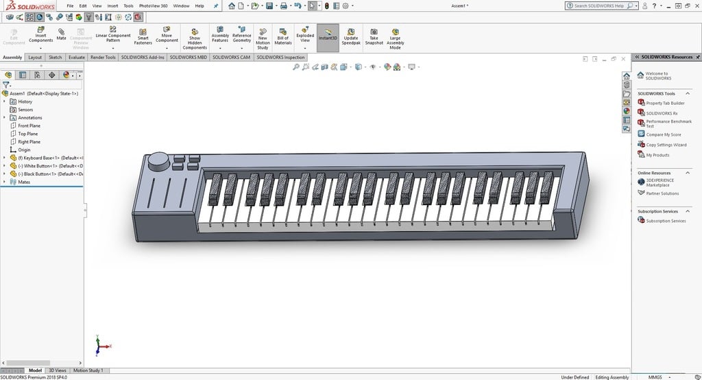 Portable Piano (Band Keyboard)