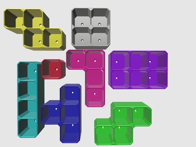 Scifi Storage Tetris Remix + holes