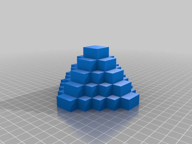 Calibration Cube Pyramid
