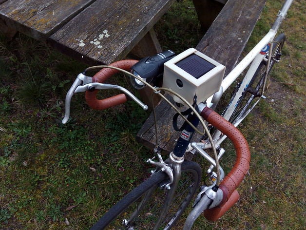 Flexible bike mount. Holds smartphones, gadgets and stuff. Customizable
