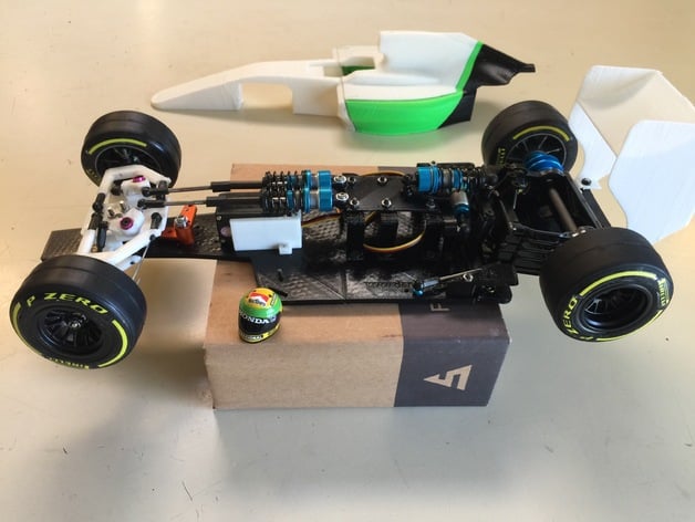 Rs01 Version C Openrc F1 Fully Adjustable Racing Suspension Chassis