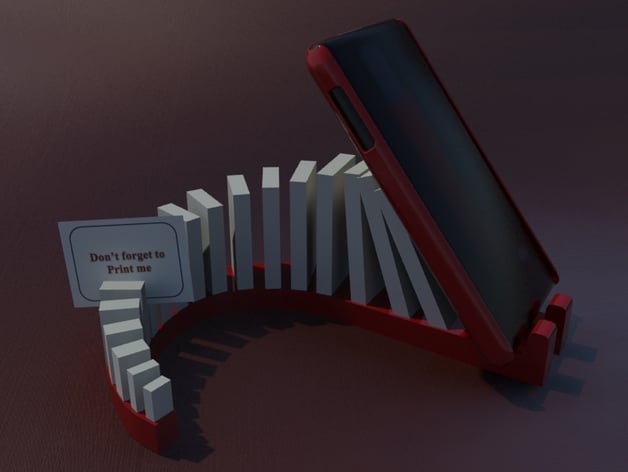 Dominoes smartphone holder