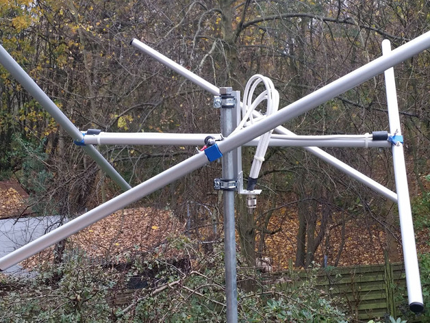 2 Meters Lindenblad Antenna