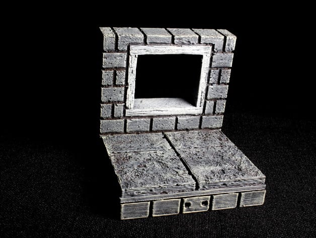 Image of OpenForge 2.0 Cut Stone Square Window