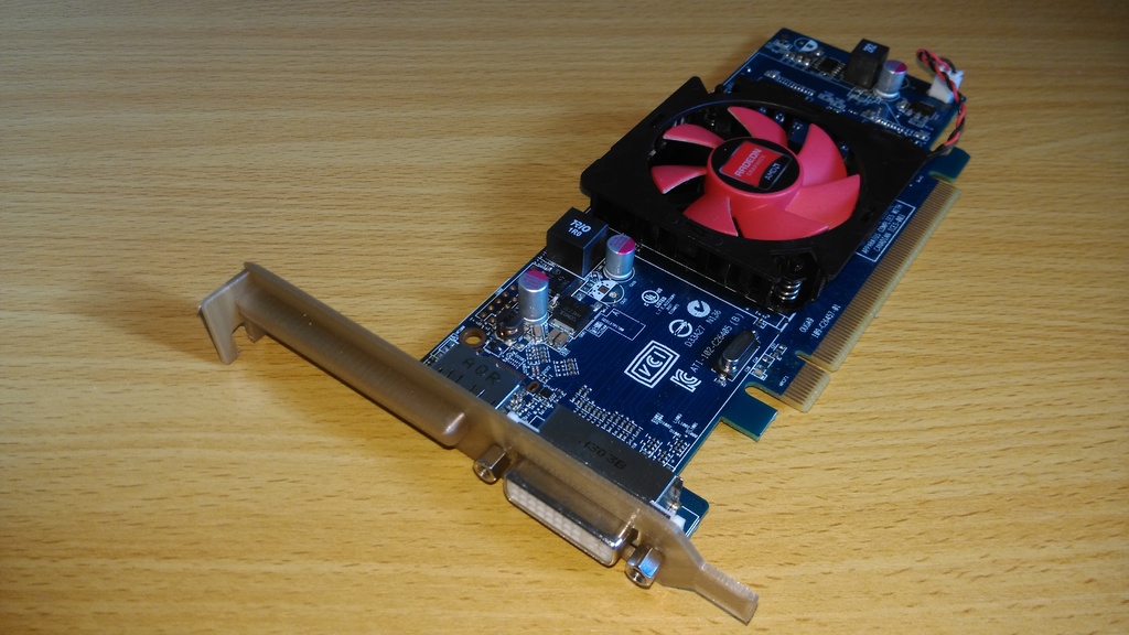 PCI bracket for AMD Gfx card