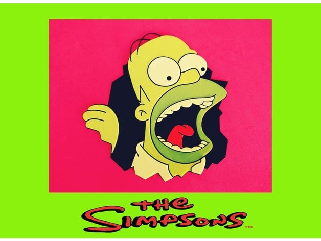 Homer Simpson Color