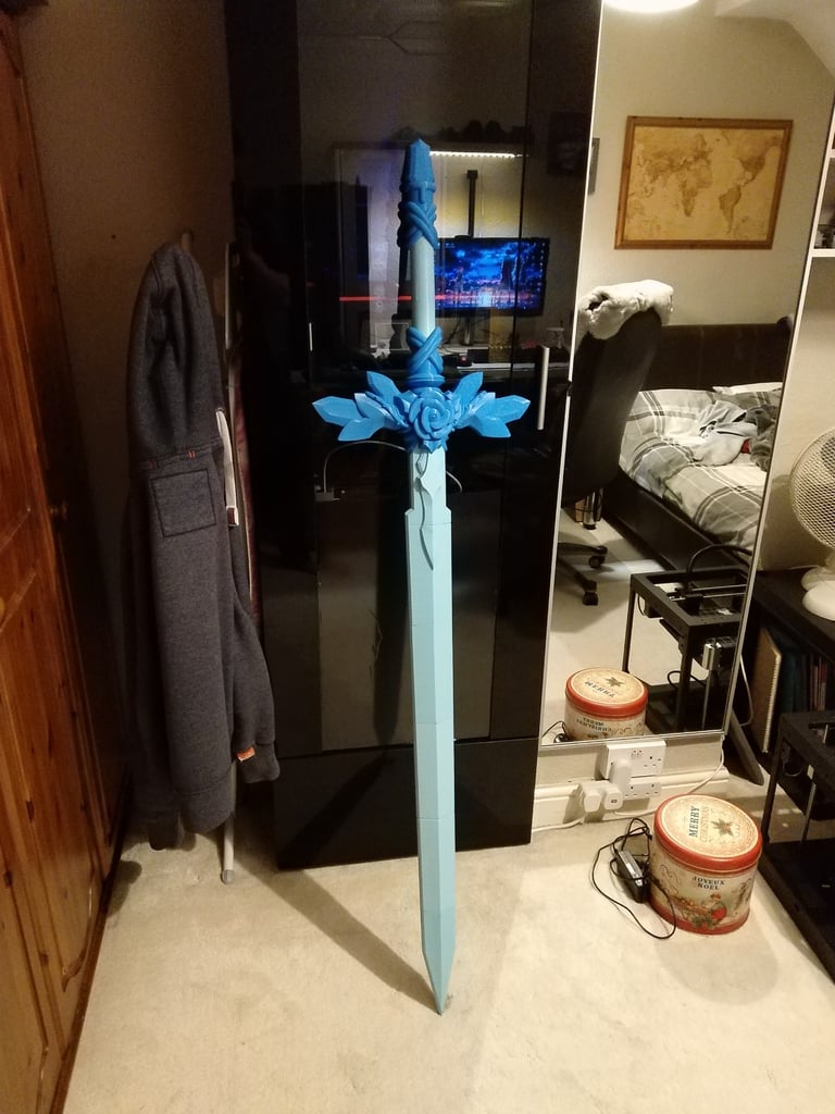 Sword Art Online: Alicization - Eugeo Blue Rose Sword Assembly (Oversize Scale Version)