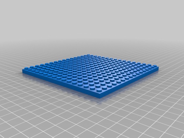 16X16X.5 lego base plate