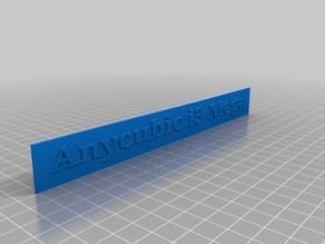 frontal protection bed for ultrabase anycubic i3 mega