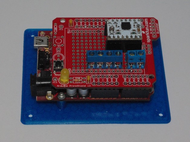 Mounting plate for Arduino UNO/Duemilanove/Diecimila