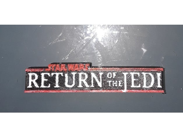 Retun Of The Jedi Logo