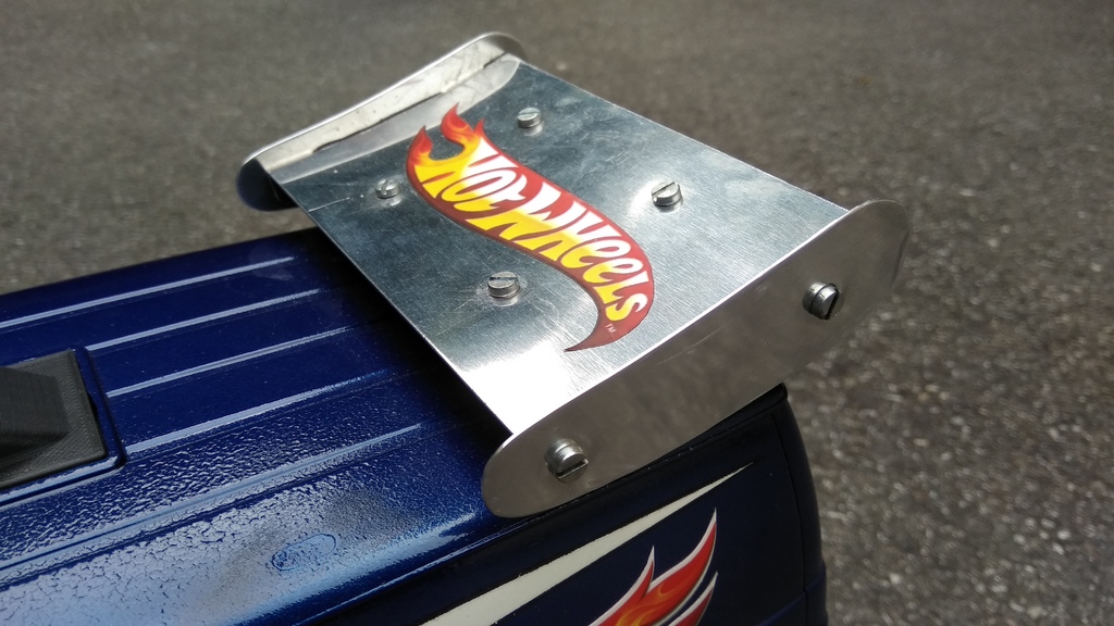 Tamiya Lunchbox rear wing mount