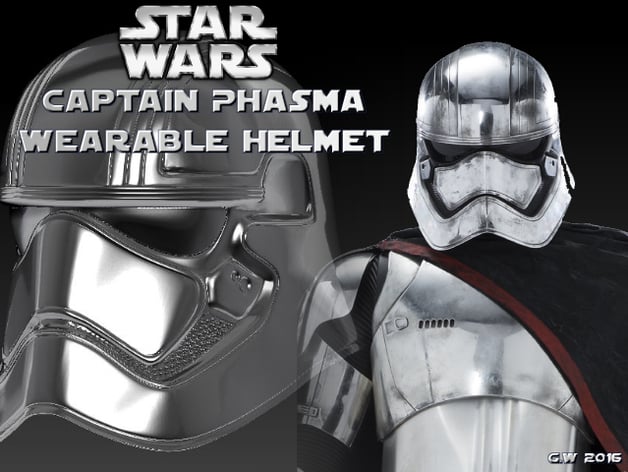 Captain Phasma Wearable Helmet