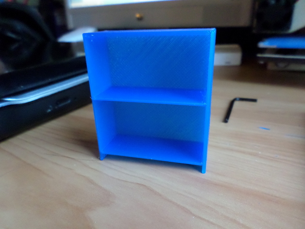 FICHIER pour imprimante 3D : bricolage - bureau Bookcase_small_preview_featured