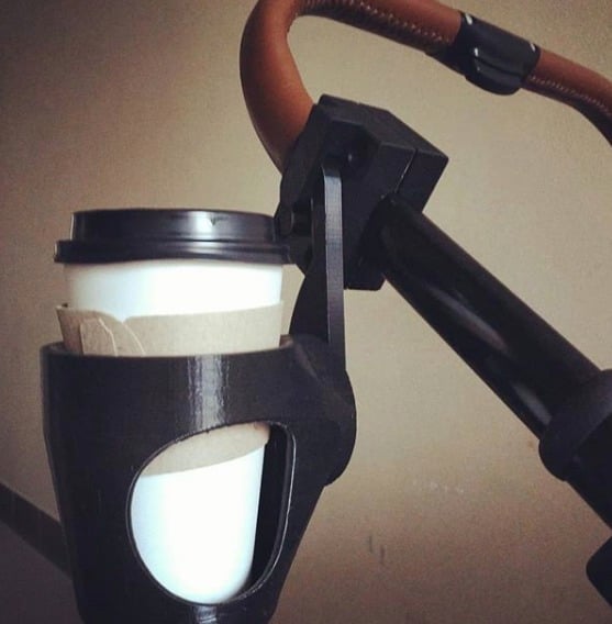 Gyroscopic mount for cup holder