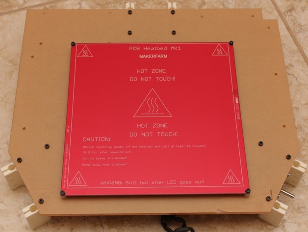Rostock plywood SCAD dxf for laser cutting