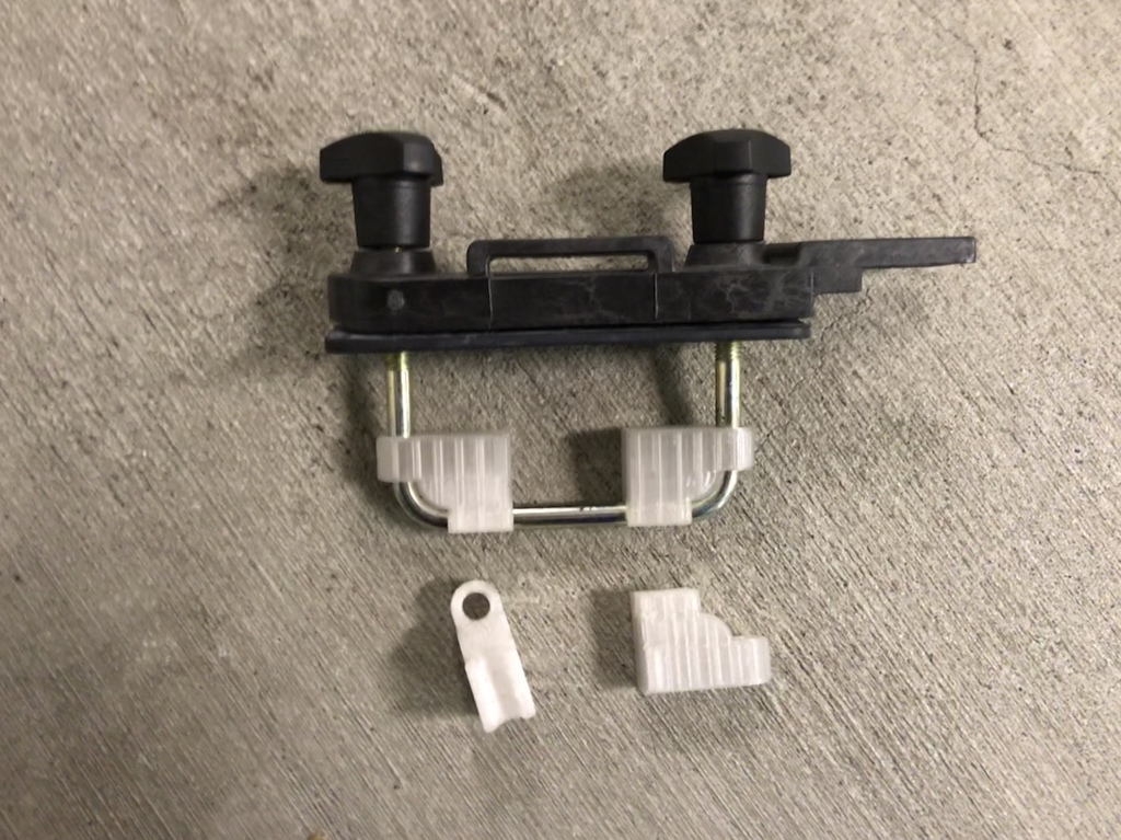 Thule 90mm M8 U-Clamp Spacer for Roofbox on SquareBar