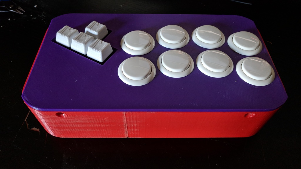 Cherry MX 10 Button Fight/Arcade Controller