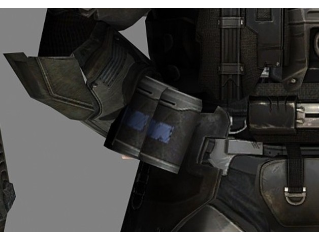 Halo 3 ODST hip canister caps