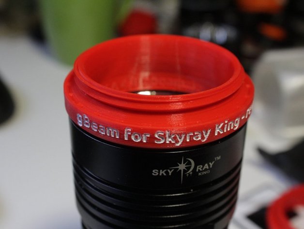 GuerillaBeam adapter for Skyray King flashlight