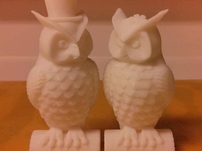 His and Her Owls (MakerWare-friendly!)