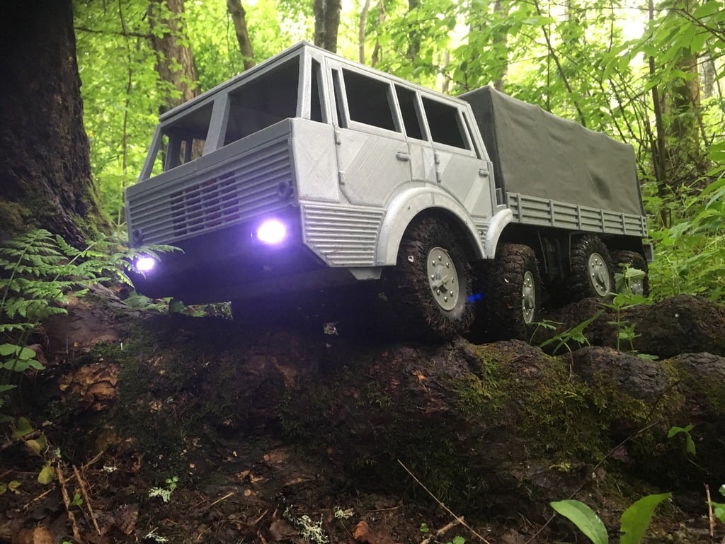 OpenRC Trial Truck - A 1:10 scale 8x8 trial truck