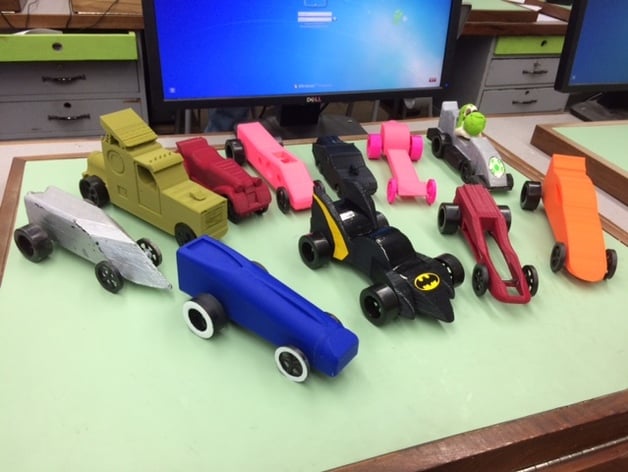 3D Printed CO2 Car Project - Year 2