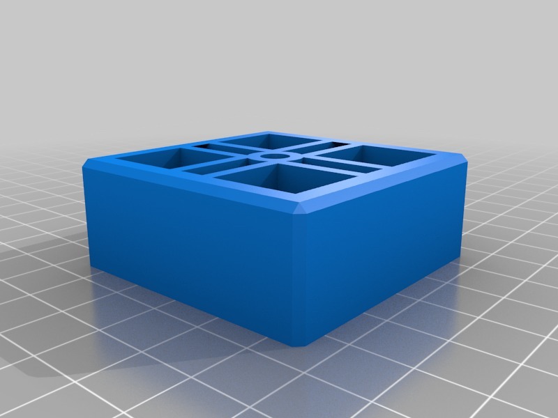"2cm spacer" for using dumping feets with the amazing: Creality3D Ender 3 IKEA LACK enclosure by Threedee_Bus_Driver