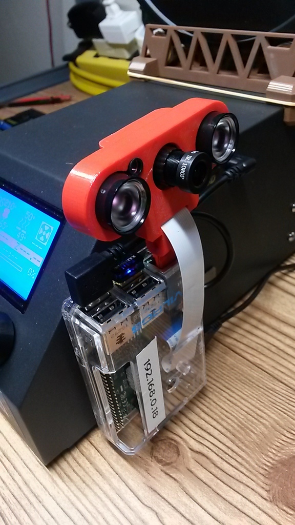 CR-10 RaspberryPi Ethernet Camera Mount Kit