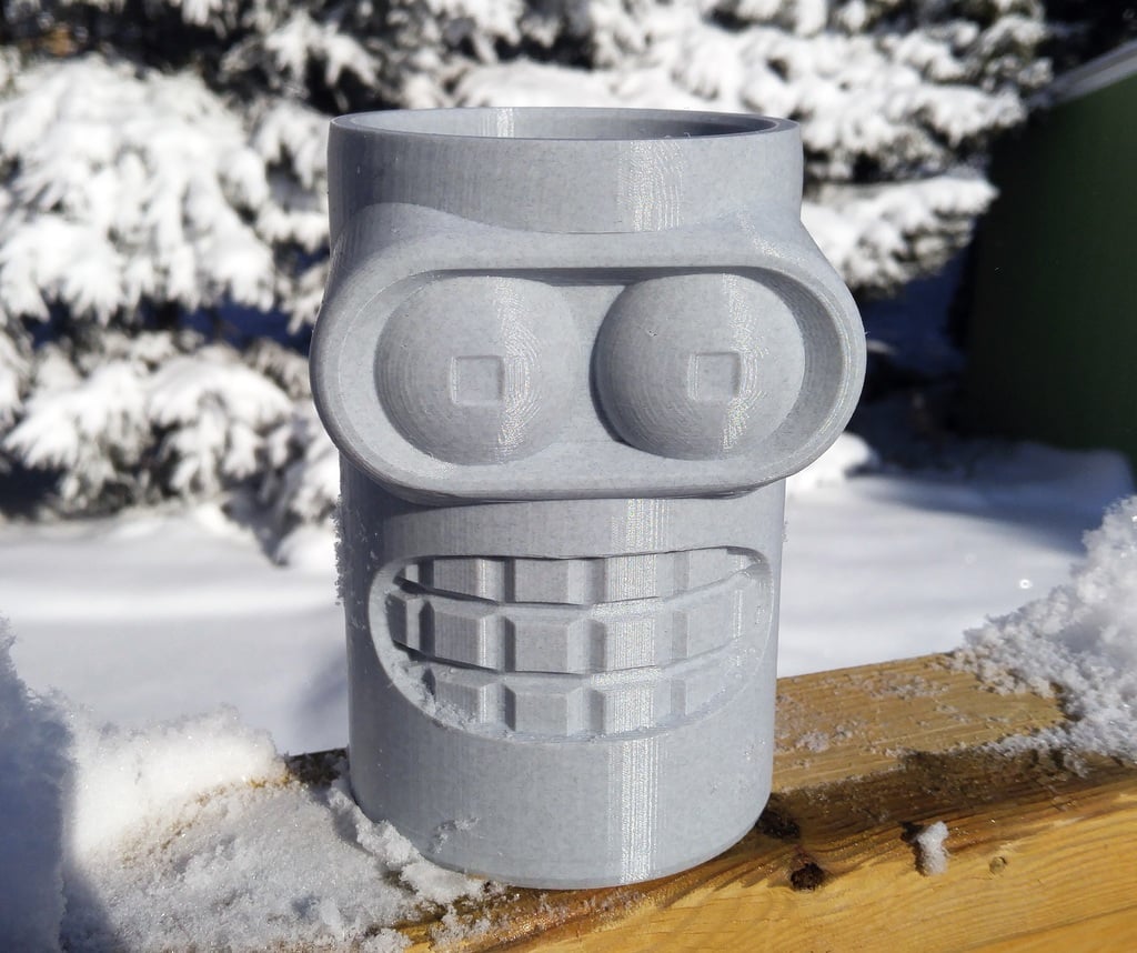 Bender Head - Planter Pot / Organizer
