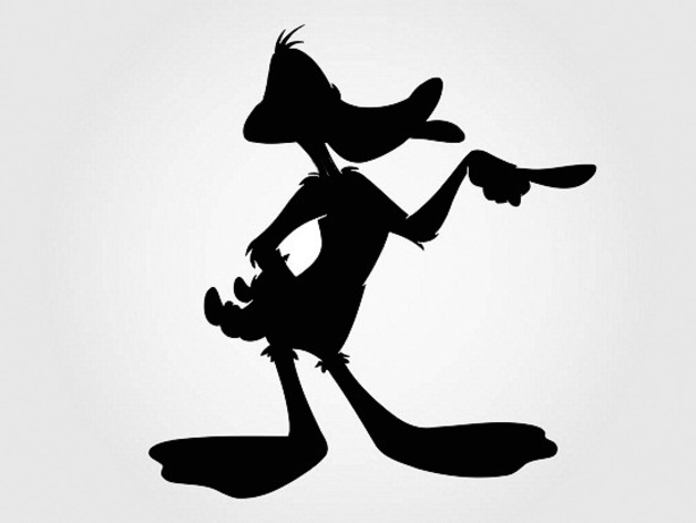 Warner Brothers Cartoons 3D Silhouettes