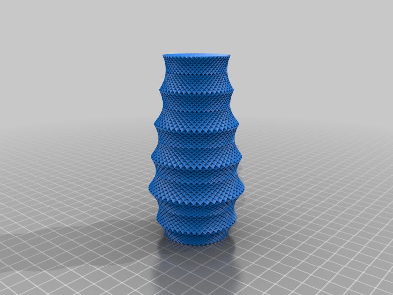 Diamond Texture Vase