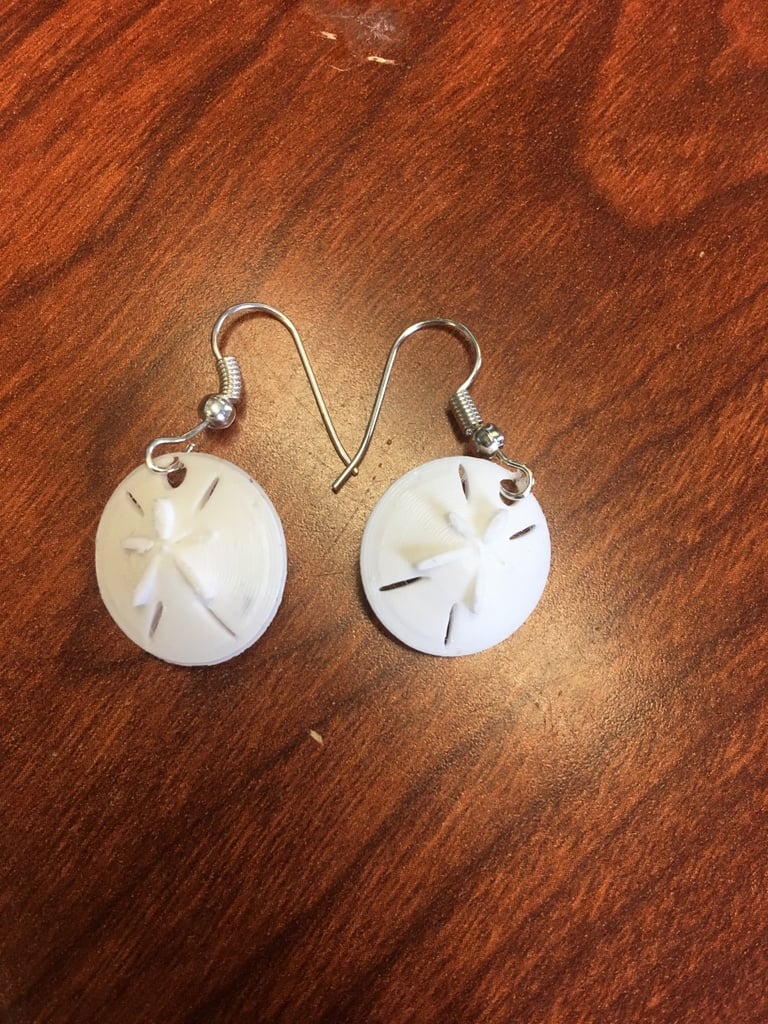 Sand Dollar Mothers Day Earring 
