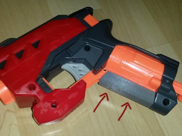 Grip for the Nerf Bigshock