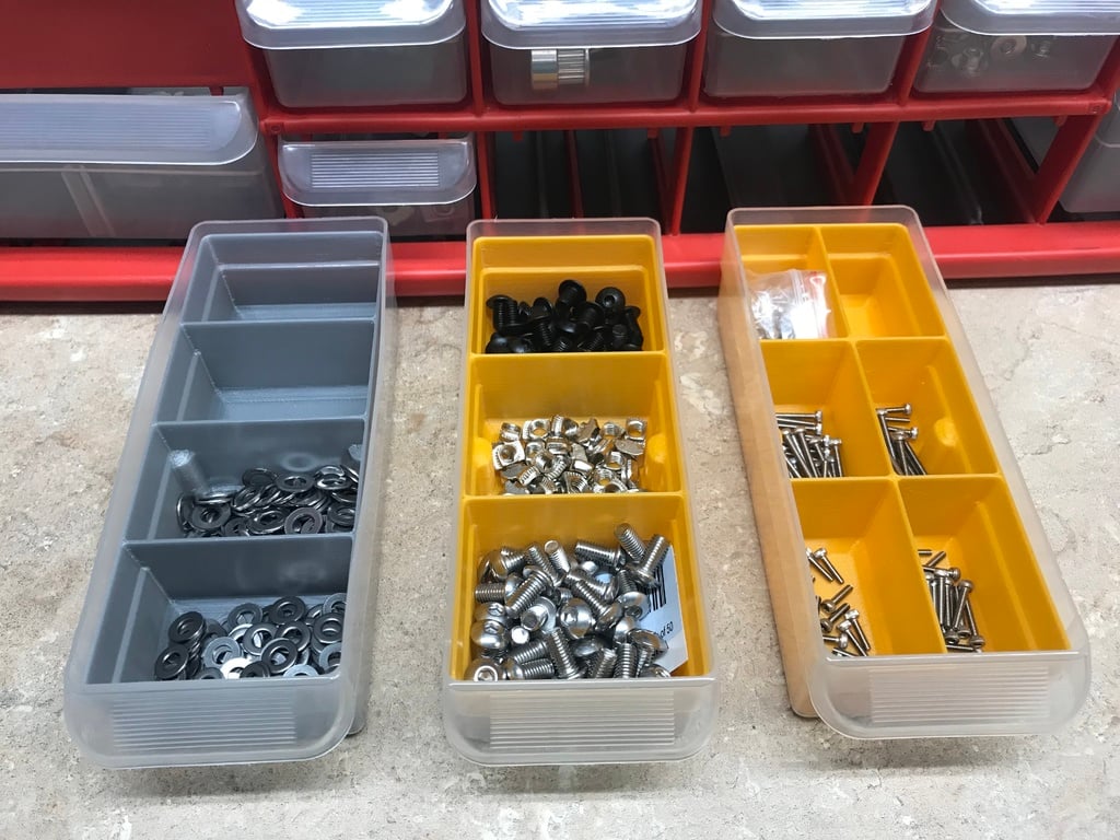 Bin Dividers for Akro-Mils Small Parts Organizers