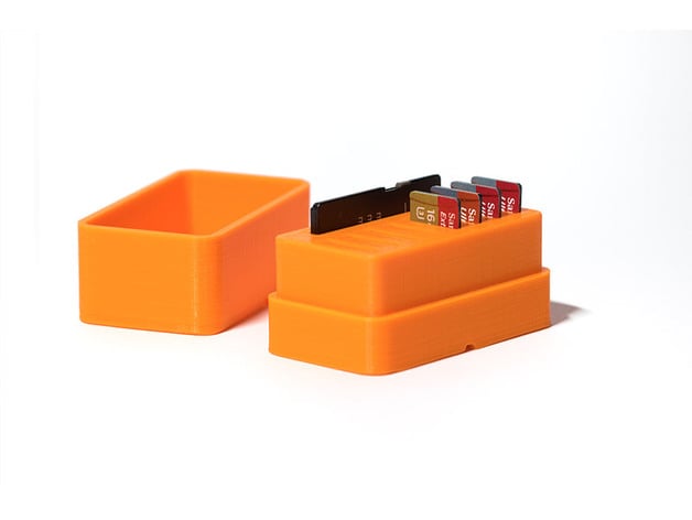 Micro Sd Card And Adapter Storage Box