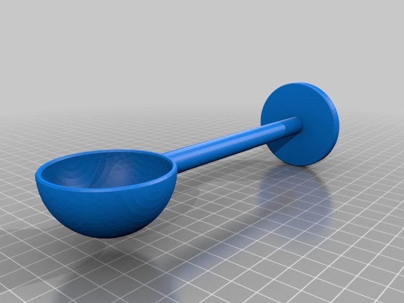 Spoon for coffee machine